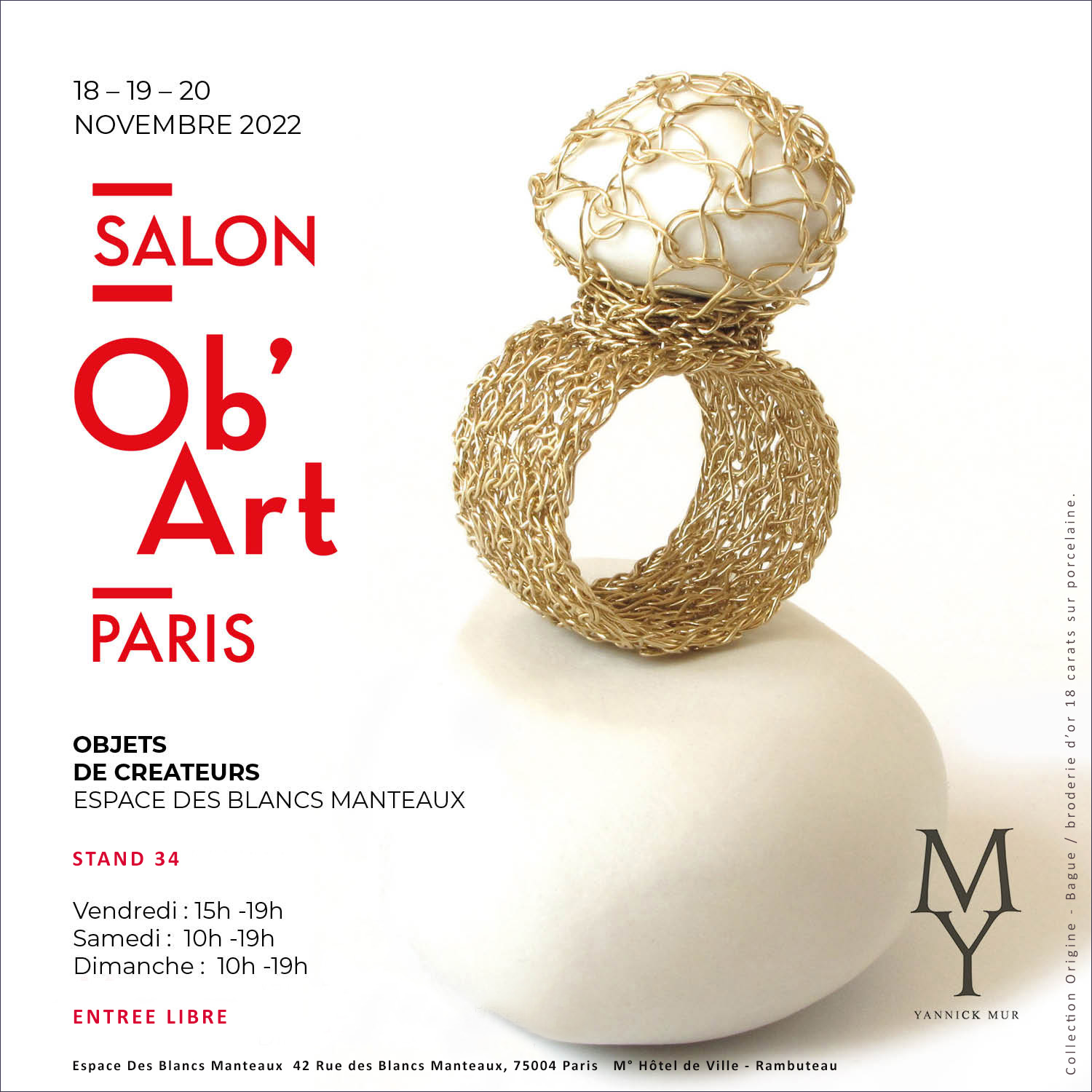 YM - Salon Ob'Art Paris 2022